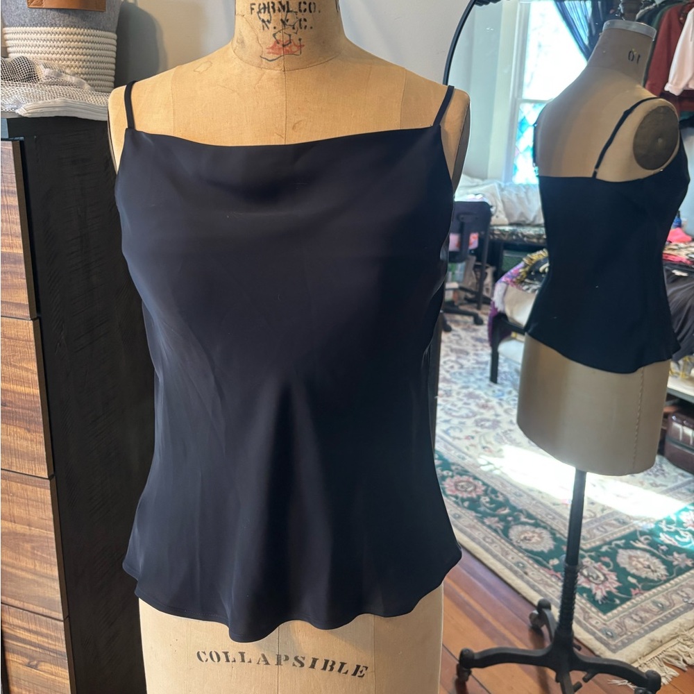 Loft Navy silky camisole